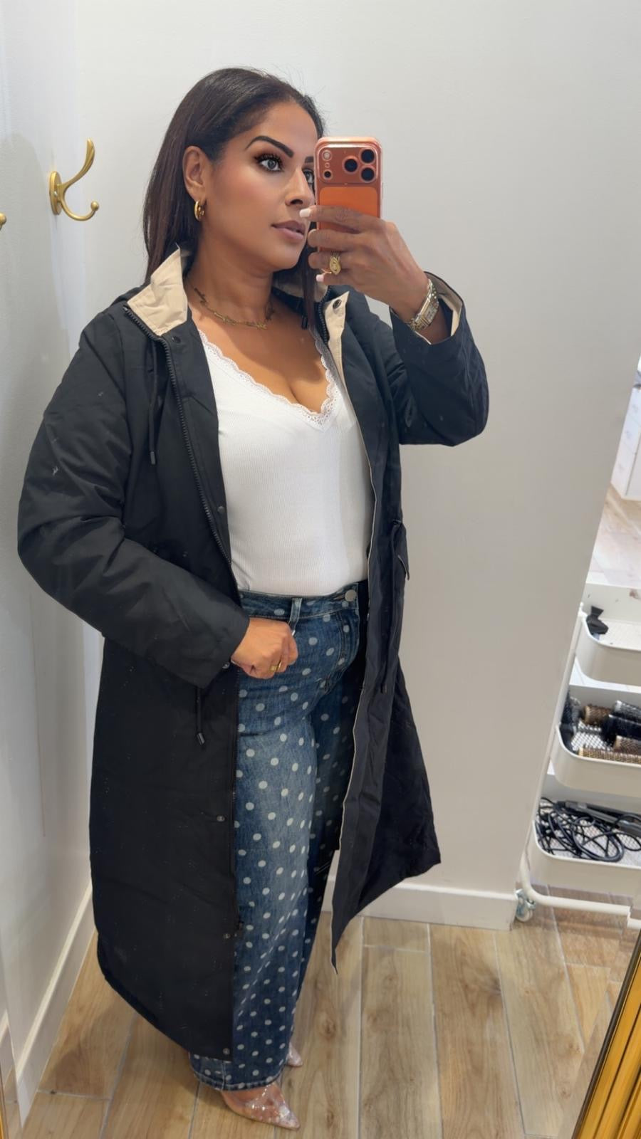 Parka long ADRIANA