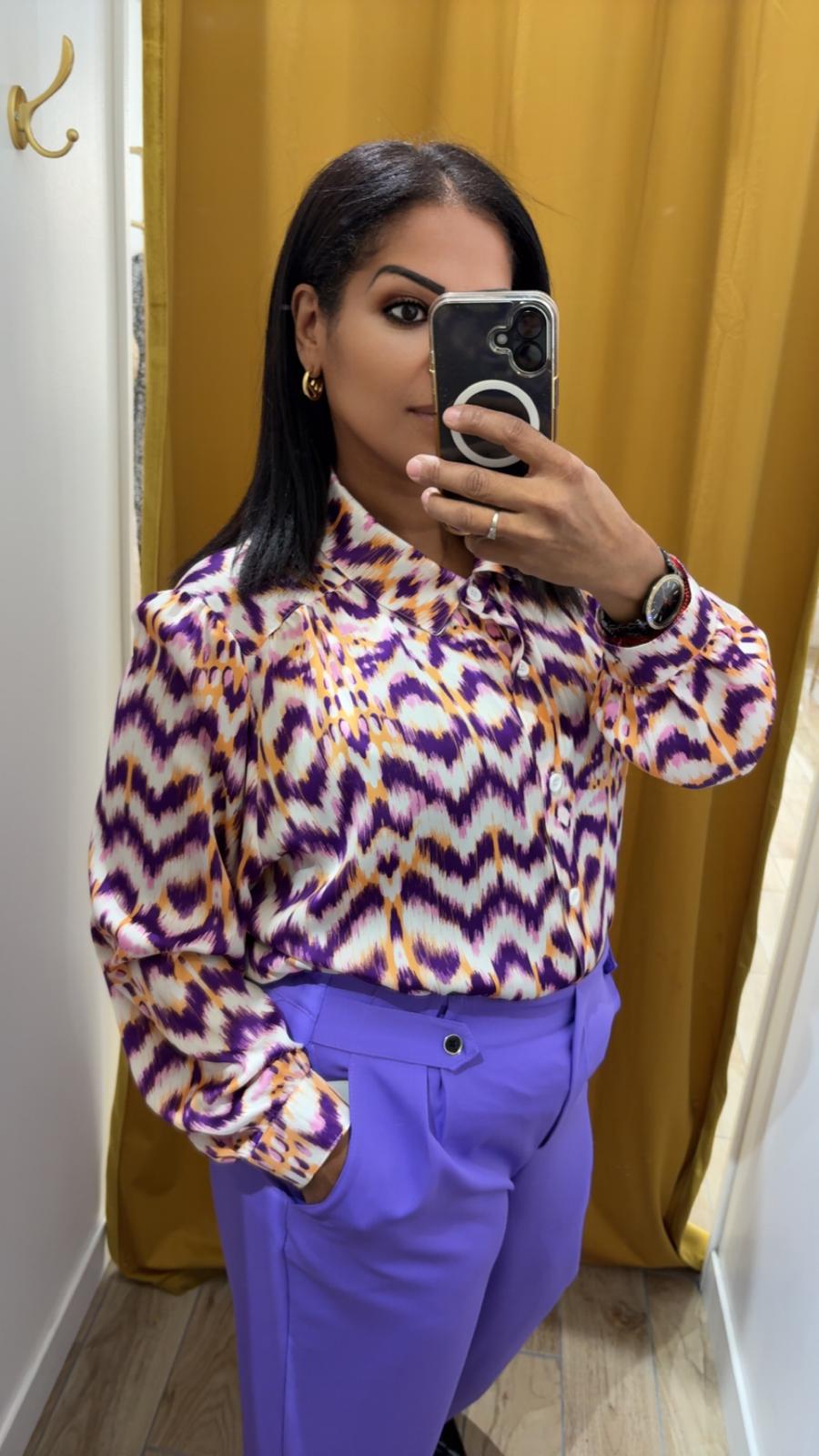 CHEMISIER VIOLETA