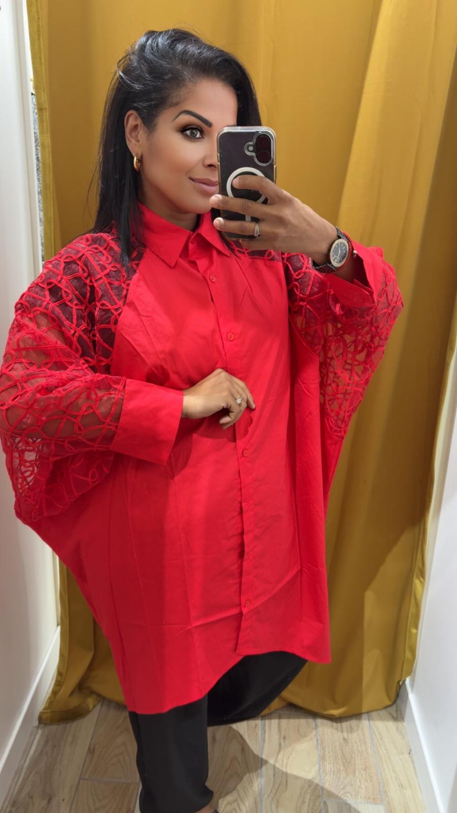 CHEMISIER ANGELA GRANDE TAILLE
