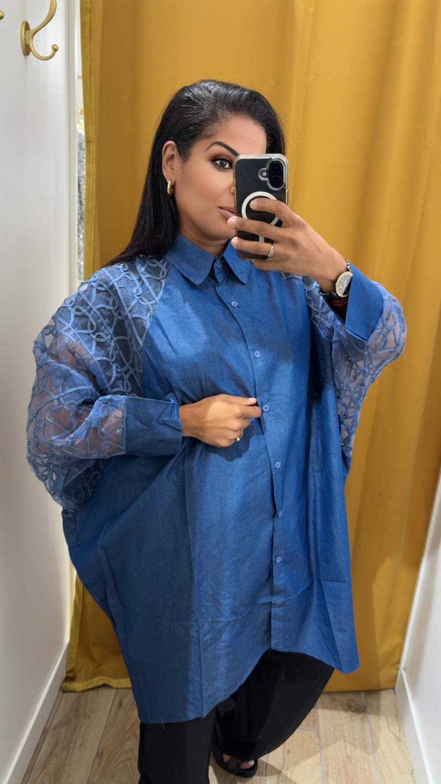 CHEMISIER ANGELA GRANDE TAILLE