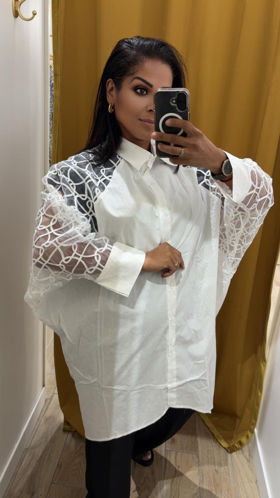 CHEMISIER ANGELA GRANDE TAILLE