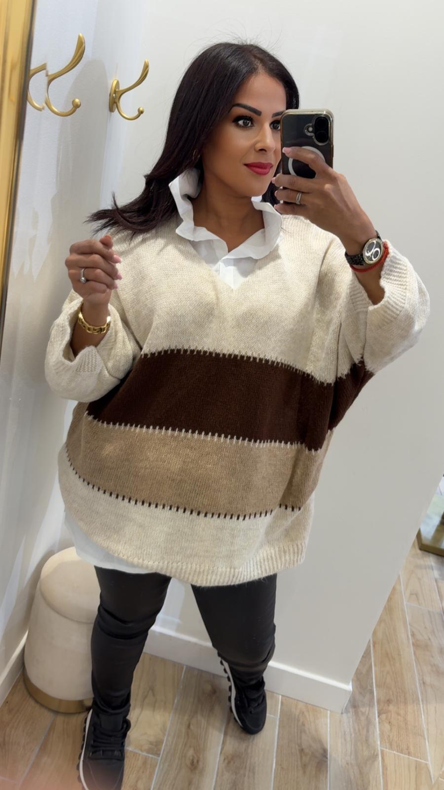 PULL NATHALIA GRANDE TAILLE