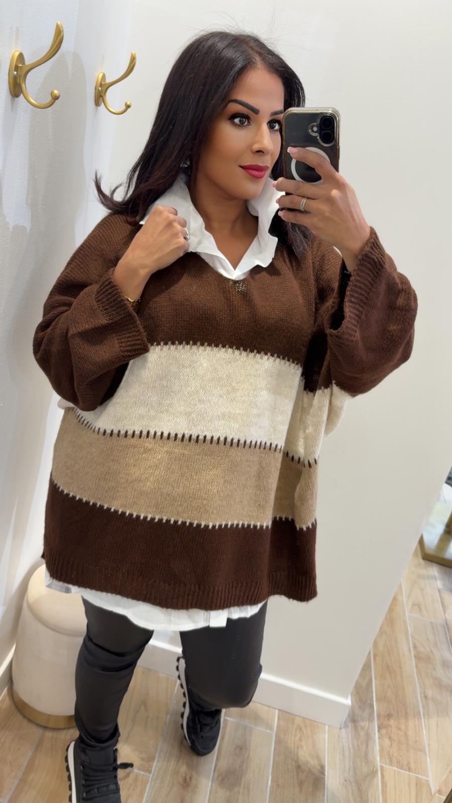 PULL NATHALIA GRANDE TAILLE