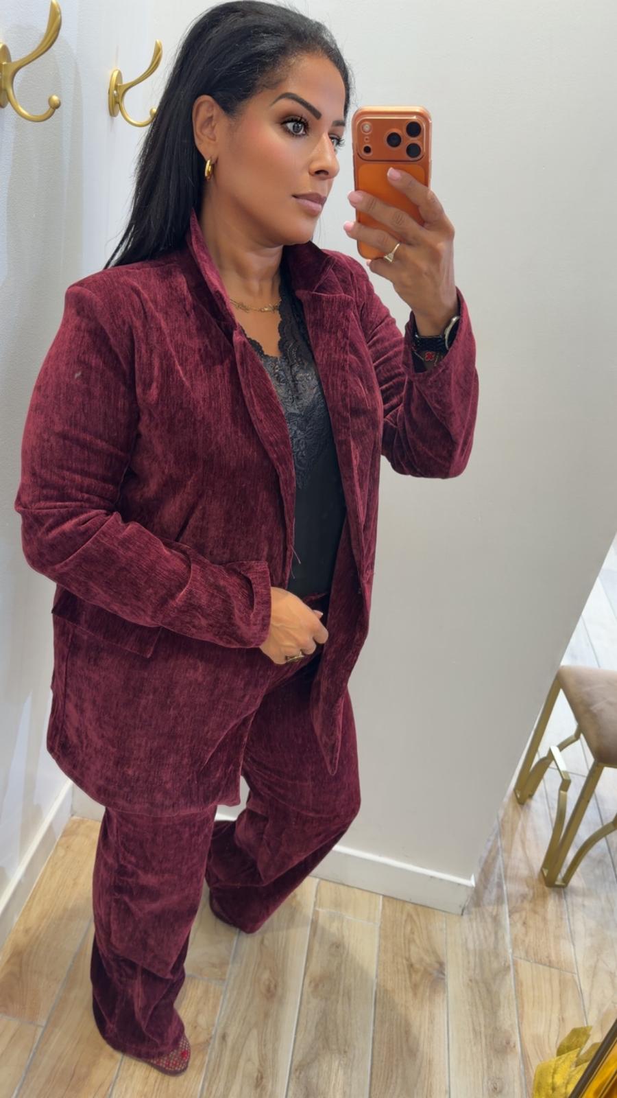 Ensemble velours YZARA
