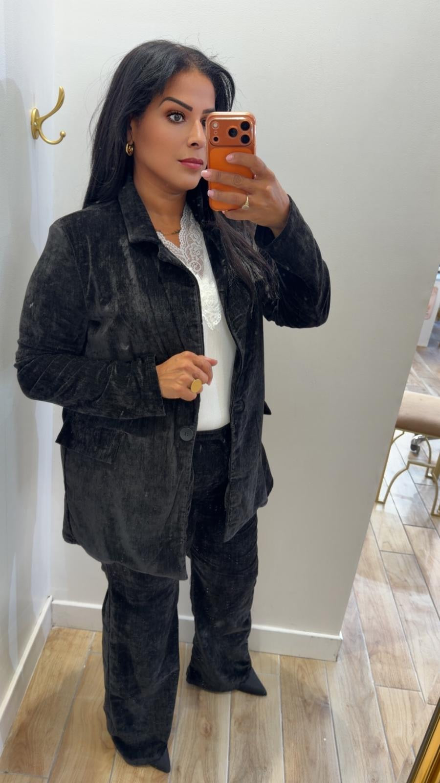 Ensemble velours YZARA