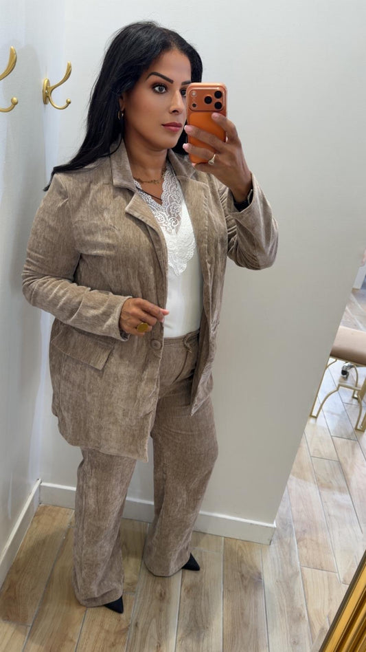 Ensemble velours YZARA