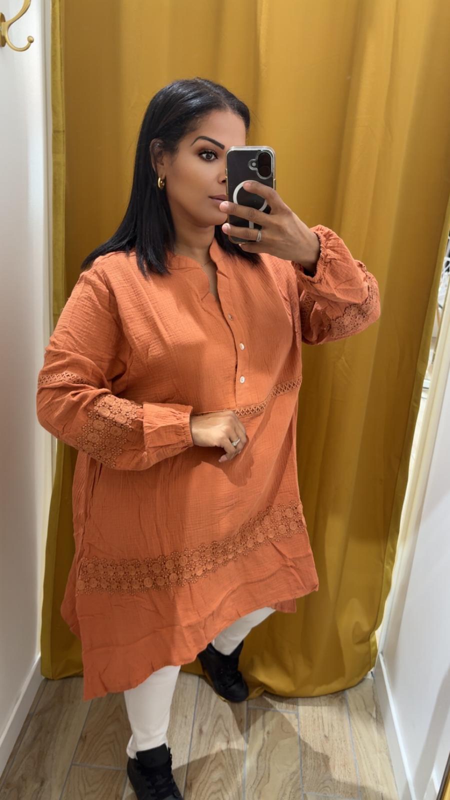 BLOUSE LAURINDA GRANDE TAILLE