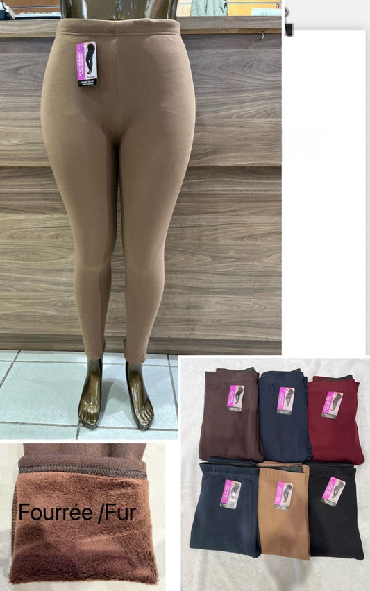 LEGGING POLAIRE GRANDE TAILLE